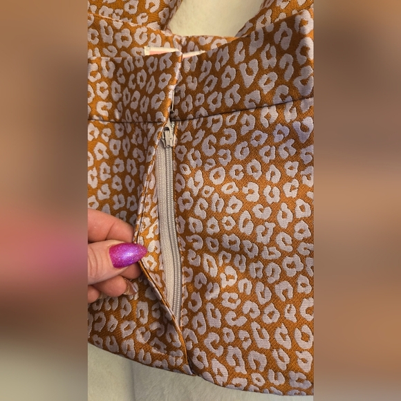 NWT Kate Spade Flora Leopard Jaquard Pant - Sz 4 - Picture 8 of 16